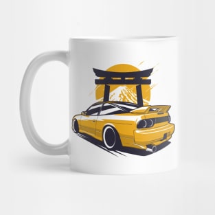 Yellow S13 JDM Mug